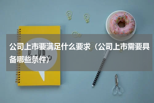 公司上市要满足什么要求（公司上市需要具备哪些条件）