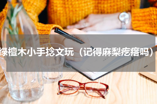 绿檀木小手捻文玩（记得麻梨疙瘩吗）