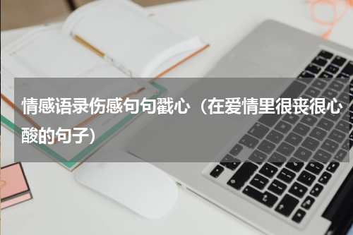 情感语录伤感句句戳心（在爱情里很丧很心酸的句子）