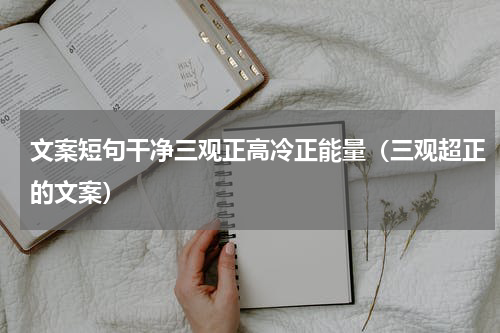 文案短句干净三观正高冷正能量（三观超正的文案）