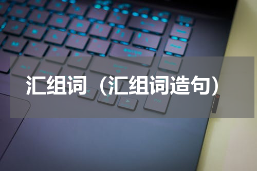 汇组词（汇组词造句）