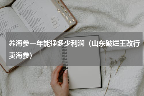 养海参一年能挣多少利润（山东破烂王改行卖海参）