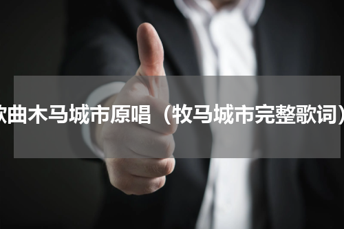 歌曲木马城市原唱（牧马城市完整歌词）