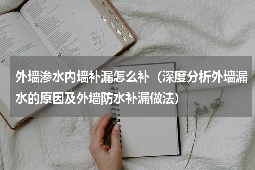 外墙渗水内墙补漏怎么补（深度分析外墙漏水的原因及外墙防水补漏做法）
