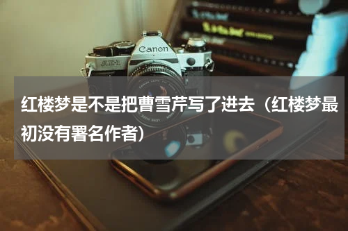 红楼梦是不是把曹雪芹写了进去（红楼梦最初没有署名作者）