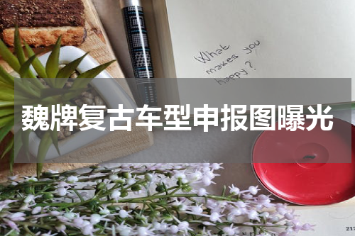 魏牌复古车型申报图曝光