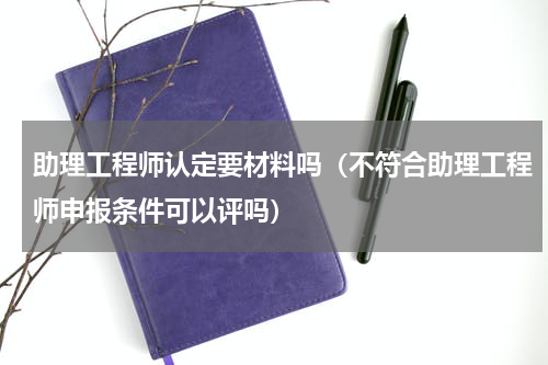 助理工程师认定要材料吗（不符合助理工程师申报条件可以评吗）