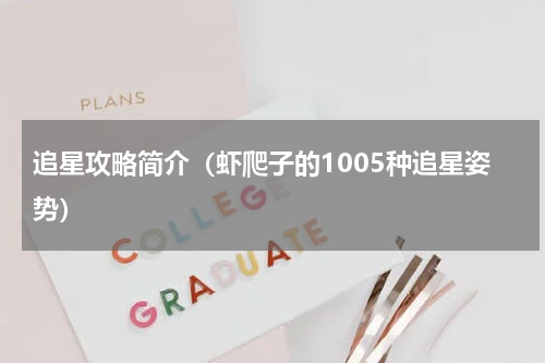 追星攻略简介（虾爬子的1005种追星姿势）