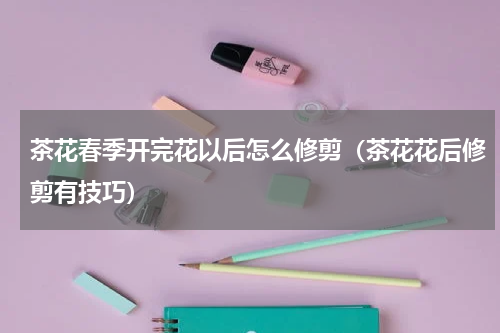 茶花春季开完花以后怎么修剪（茶花花后修剪有技巧）