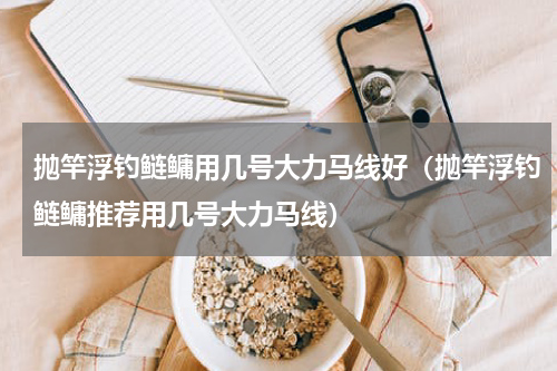 抛竿浮钓鲢鳙用几号大力马线好（抛竿浮钓鲢鳙推荐用几号大力马线）