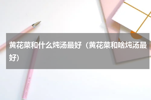 黄花菜和什么炖汤最好（黄花菜和啥炖汤最好）