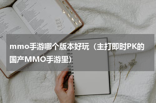 mmo手游哪个版本好玩（主打即时PK的国产MMO手游里）