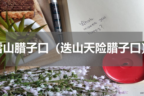 雪山腊子口（迭山天险腊子口）