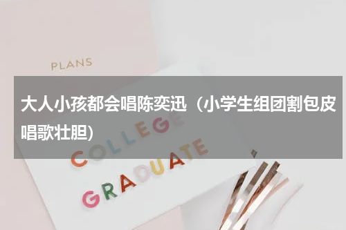 大人小孩都会唱陈奕迅（小学生组团割包皮唱歌壮胆）