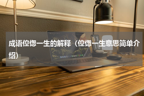 成语倥偬一生的解释（倥偬一生意思简单介绍）