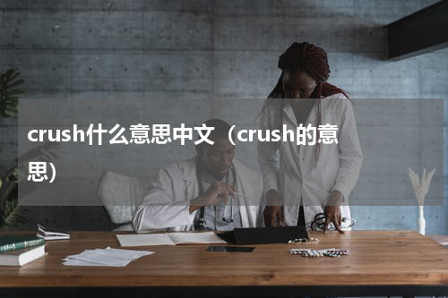crush什么意思中文（crush的意思）