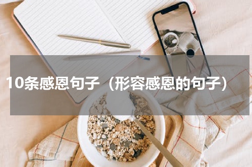 10条感恩句子（形容感恩的句子）