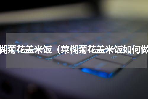 菜糊菊花盖米饭（菜糊菊花盖米饭如何做）