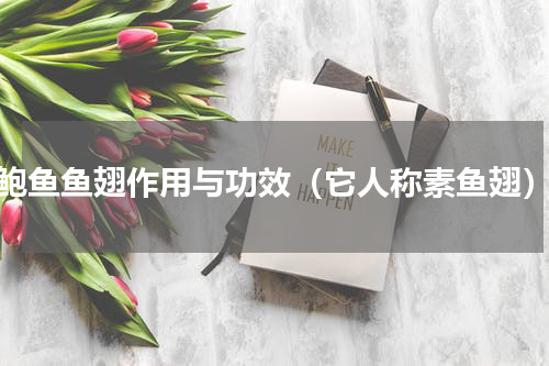 鲍鱼鱼翅作用与功效（它人称素鱼翅）