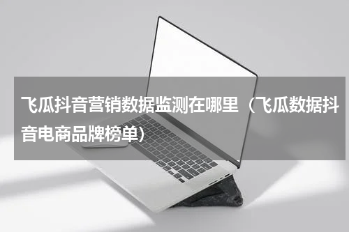 飞瓜抖音营销数据监测在哪里（飞瓜数据抖音电商品牌榜单）