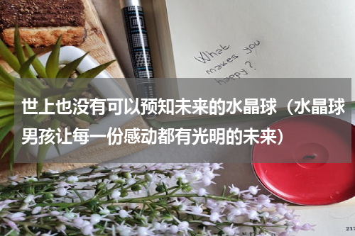 世上也没有可以预知未来的水晶球（水晶球男孩让每一份感动都有光明的未来）
