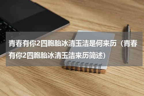 青春有你2四胞胎冰清玉洁是何来历（青春有你2四胞胎冰清玉洁来历简述）