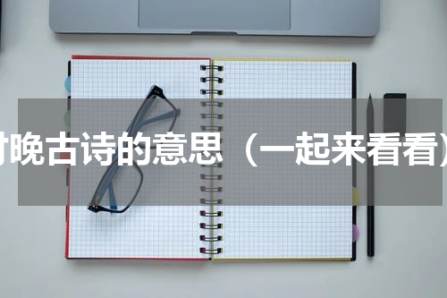 村晚古诗的意思（一起来看看）