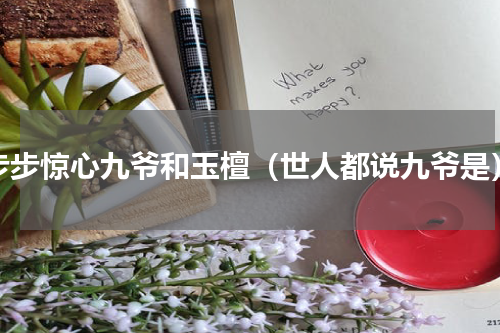 步步惊心九爷和玉檀（世人都说九爷是）