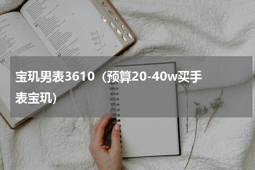 宝玑男表3610（预算20-40w买手表宝玑）