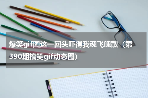 爆笑gif图这一回头吓得我魂飞魄散（第390期搞笑gif动态图）