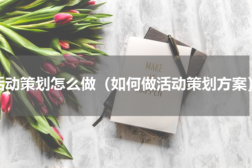 活动策划怎么做（如何做活动策划方案）
