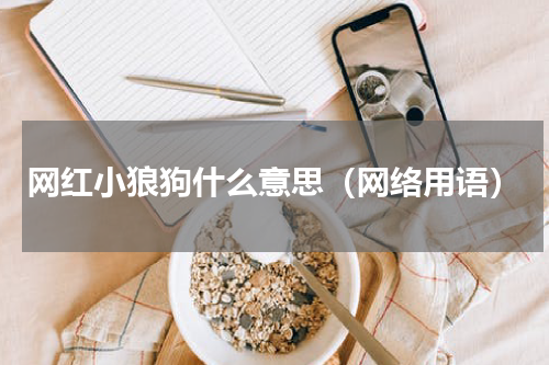 网红小狼狗什么意思（网络用语）