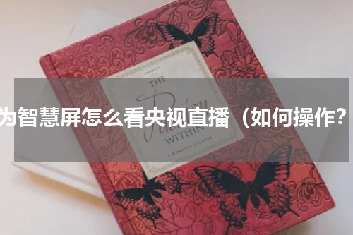 华为智慧屏怎么看央视直播（如何操作？）