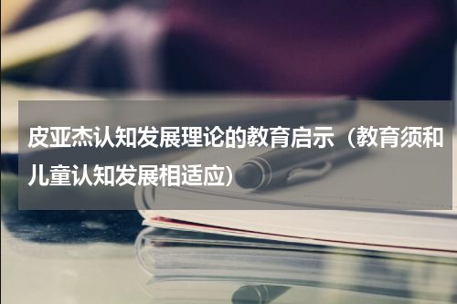 皮亚杰认知发展理论的教育启示（教育须和儿童认知发展相适应）