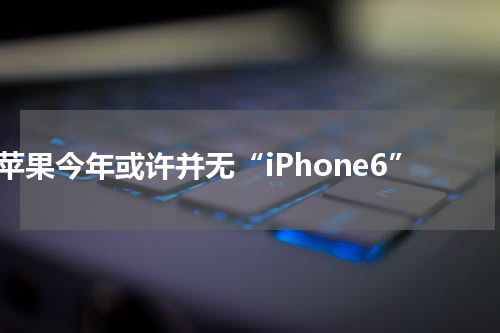 苹果今年或许并无“iPhone6”