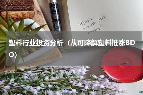 塑料行业投资分析（从可降解塑料推涨BDO）