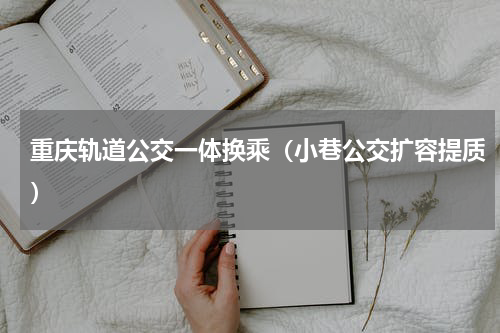 重庆轨道公交一体换乘（小巷公交扩容提质）