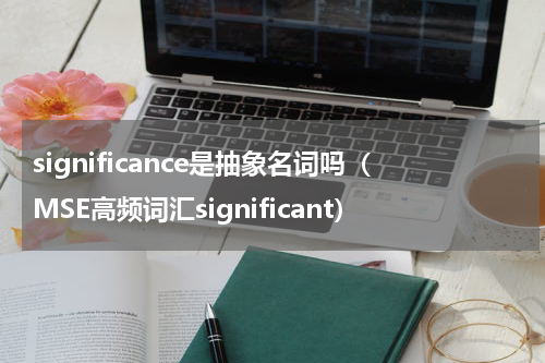 significance是抽象名词吗（MSE高频词汇significant）