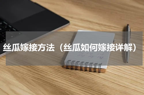丝瓜嫁接方法（丝瓜如何嫁接详解）