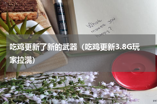吃鸡更新了新的武器（吃鸡更新3.8G玩家拉满）