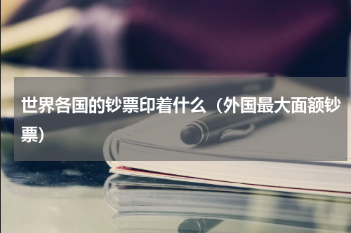 世界各国的钞票印着什么（外国最大面额钞票）