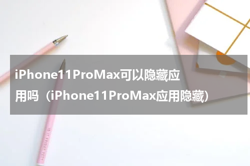 iPhone11ProMax可以隐藏应用吗（iPhone11ProMax应用隐藏）
