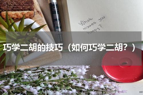 巧学二胡的技巧（如何巧学二胡？）