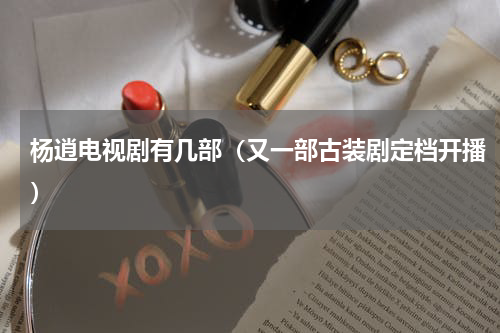 杨逍电视剧有几部（又一部古装剧定档开播）