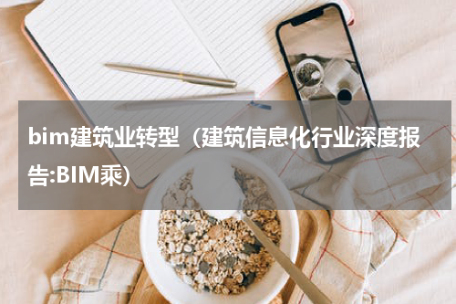 bim建筑业转型（建筑信息化行业深度报告:BIM乘）