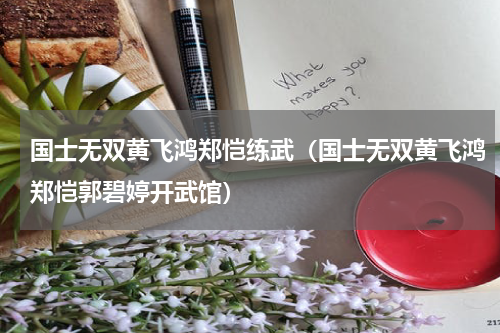 国士无双黄飞鸿郑恺练武（国士无双黄飞鸿郑恺郭碧婷开武馆）