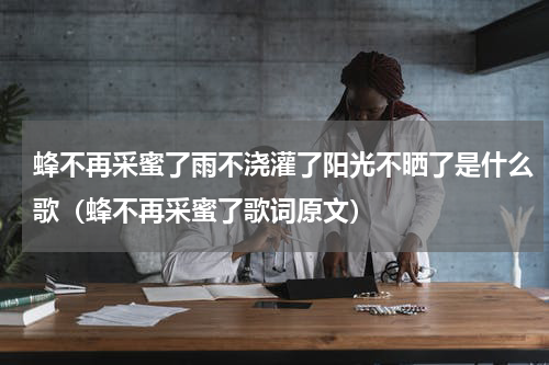 蜂不再采蜜了雨不浇灌了阳光不晒了是什么歌（蜂不再采蜜了歌词原文）