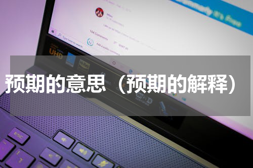 预期的意思（预期的解释）