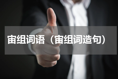 宙组词语（宙组词造句）