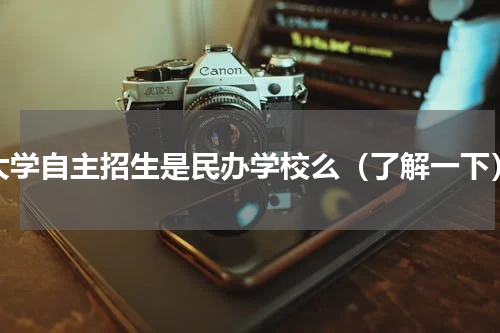 大学自主招生是民办学校么（了解一下）
